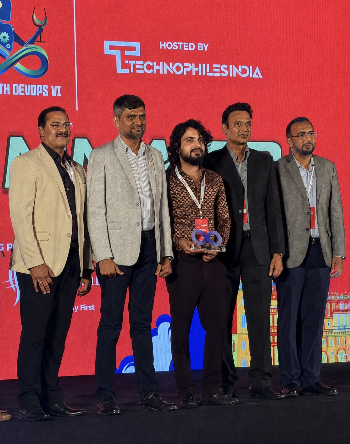 Receiving DORA award